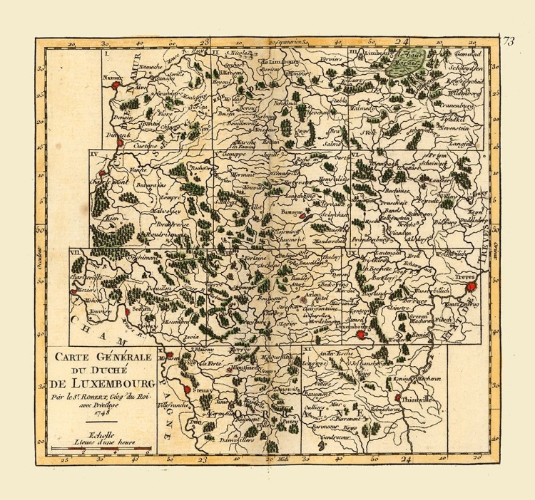 Picture of LUXEMBOURG - ROBERT 1748 