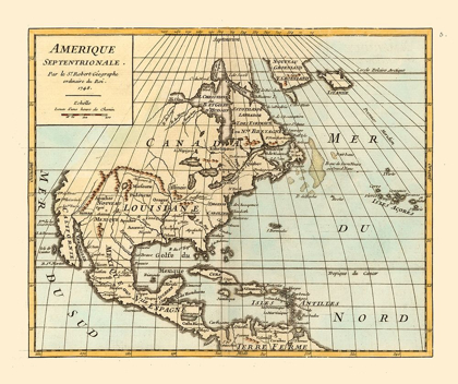 Picture of NORTH AMERICA - ROBERT 1748 