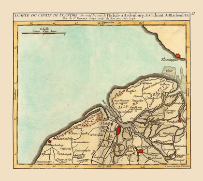 Picture of SLUIS ENVIRONS NETHERLANDS - ROBERT 1748 