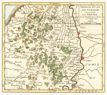 Picture of GELDERLAND PROVINCE NETHERLANDS - ROBERT 1748 