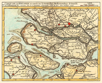 Picture of NETHERLANDS SOUTH - ROBERT 1748 