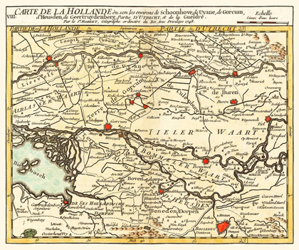 Picture of WESTERN NETHERLANDS - ROBERT 1748 