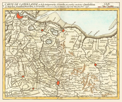 Picture of NORTH HOLLAND PROVINCE NETHERLANDS - ROBERT 1748 