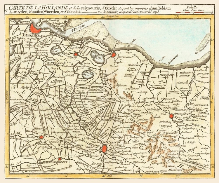 Picture of NORTH HOLLAND PROVINCE NETHERLANDS - ROBERT 1748 