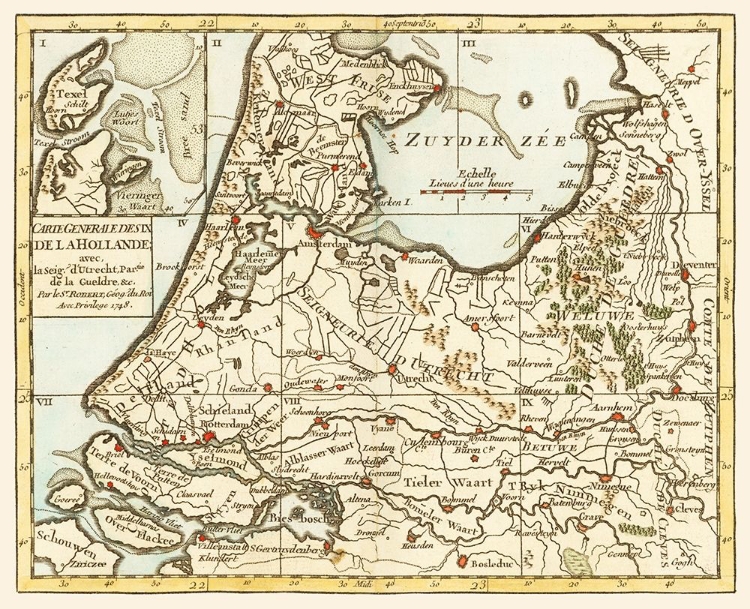 Picture of NORTH HOLLAND NETHERLANDS - ROBERT 1748 