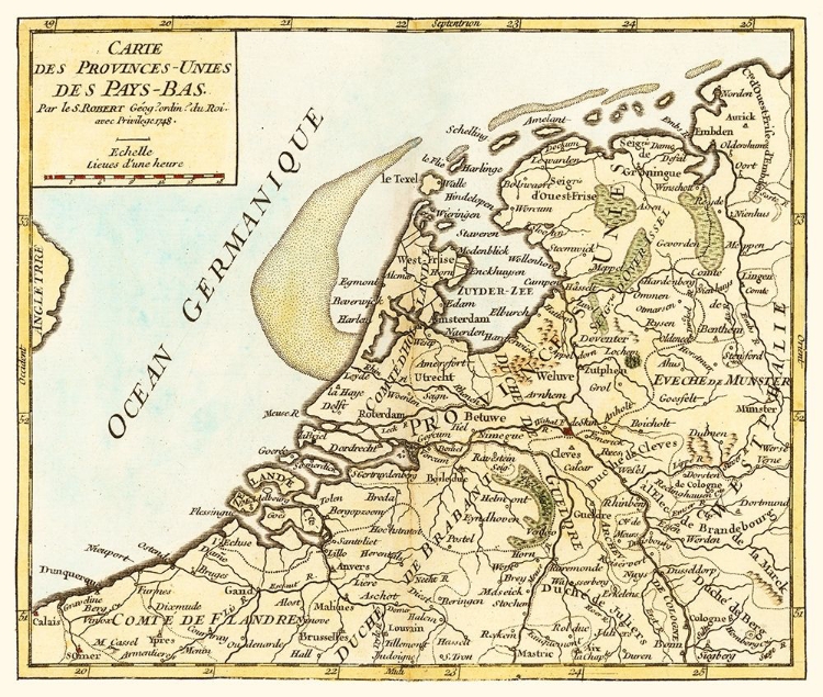 Picture of NETHERLANDS - ROBERT 1748 
