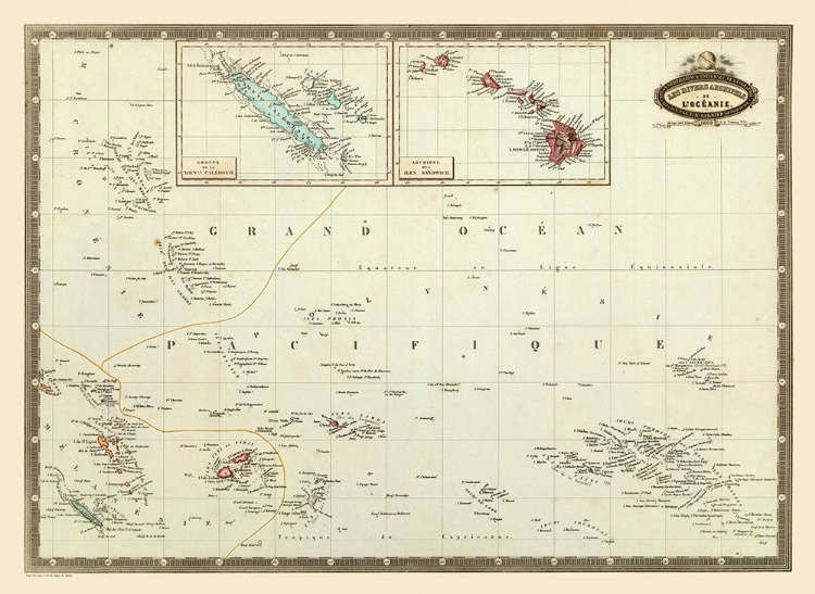 Picture of OCEANIA - GARNIER 1860 