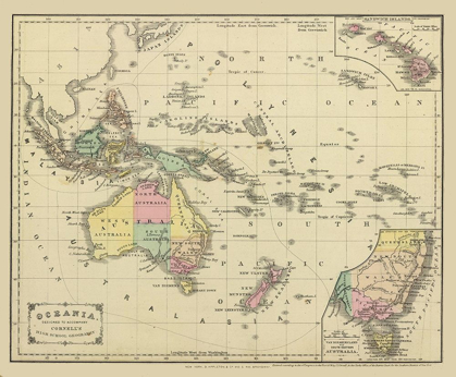 Picture of OCEANIA - CORNELL 1856 