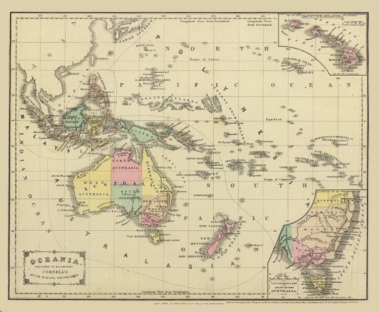 Picture of OCEANIA - CORNELL 1856 