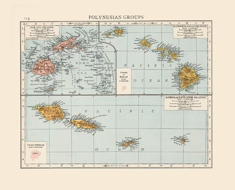 Picture of POLYNESIAN ISLANDS OCEANIA 