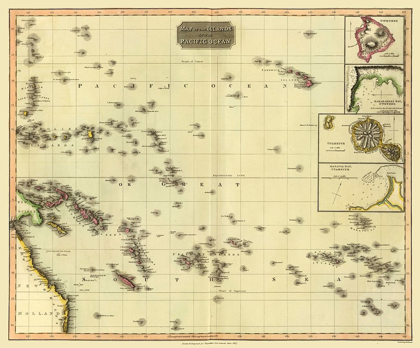 Picture of PACIFIC OCEAN ISLANDS - THOMSON 1817 