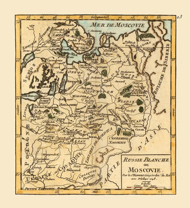 Picture of MOSCOW GRAND DUCHY RUSSIA - ROBERT 1748 