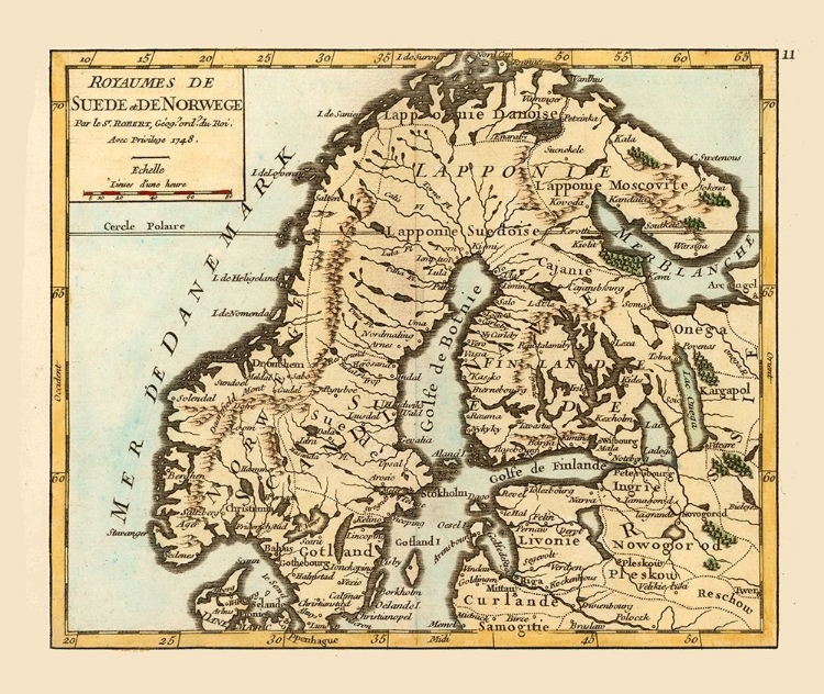 Picture of SWEDEN NORWAY - ROBERT 1748 