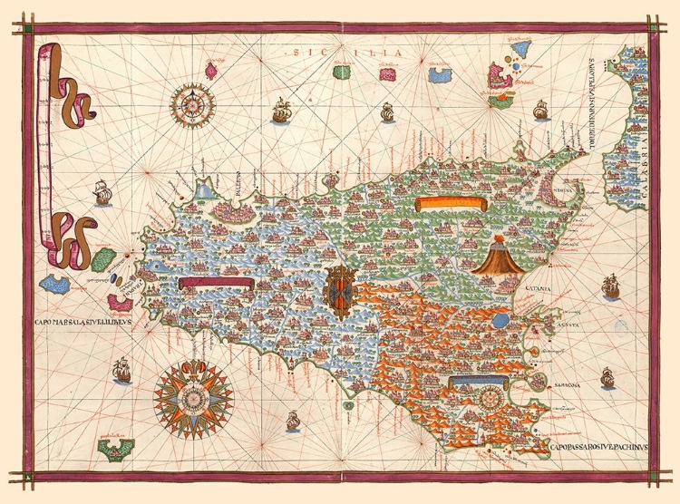 Picture of SICILY ITALY - MARTINES 1587 
