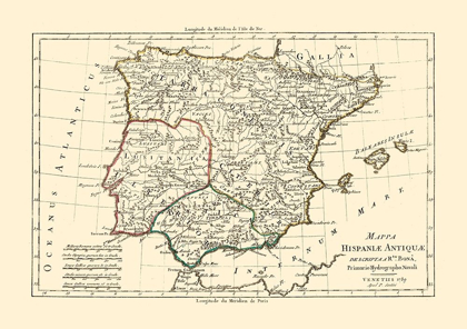 Picture of SPAIN ANCIENT - SANTINI 1794 