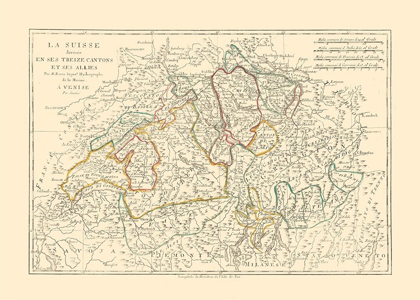 Picture of SWITZERLAND - SANTINI 1794 