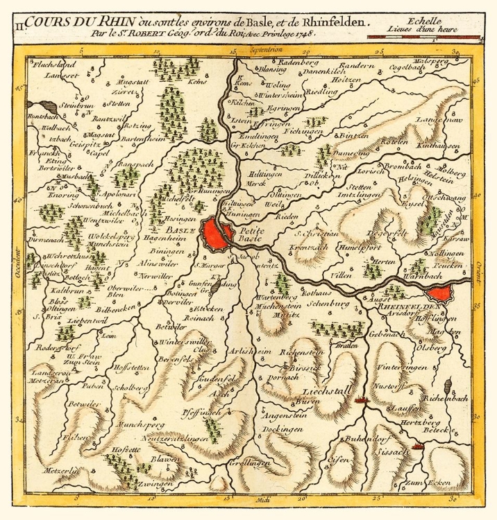 Picture of NORTHWESTERN SWITZERLAND - ROBERT 1748 