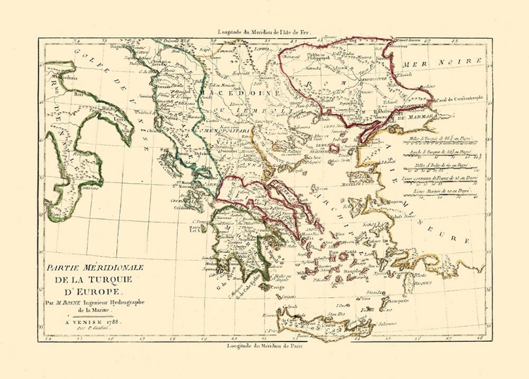 Picture of TURKEY EUROPE - SANTINI 1794 