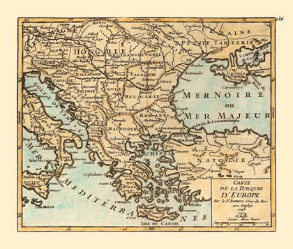 Picture of TURKEY IN EUROPE - ROBERT 1748 