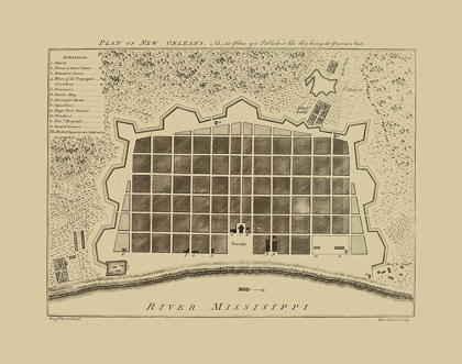 Picture of NEW ORLEANS LOUISIANA - PITTMAN 1770 