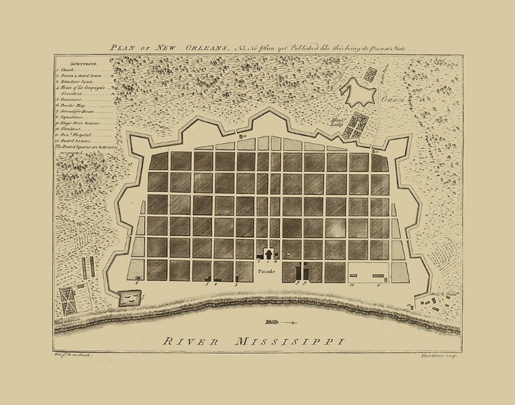 Picture of NEW ORLEANS LOUISIANA - PITTMAN 1770 