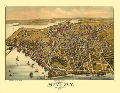 Picture of BEVERLY MASSACHUSETTS - GREENOUGH 1886 