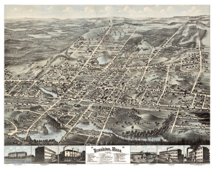 Picture of BROCKTON MASSACHUSETTS -1878