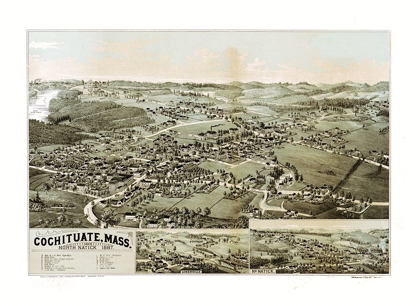 Picture of COCHITUATE MASSACHUSETTS - NORRIS 1887 