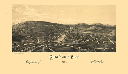 Picture of GRANITEVILLE MASSACHUSETTS - BURLEIGH 1886 