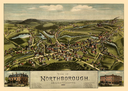 Picture of NORTHBOROUGH MASSACHUSETTS -1887