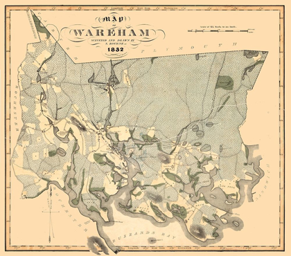 Picture of WAREHAM MASSACHUSETTS - BOURNE 1832