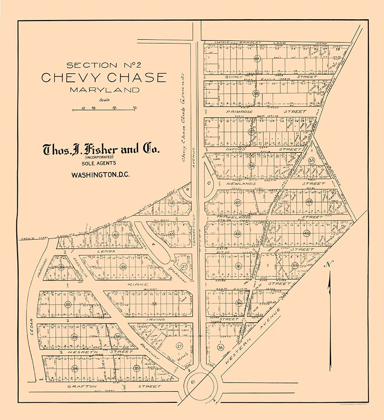 Picture of CHEVY CHASE MARYLAND - FISHER 1890 