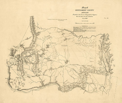 Picture of MONTGOMERY COUNTY MARYLAND -1862