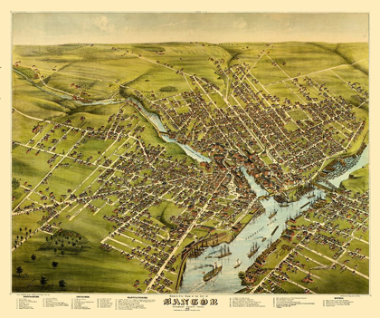 Picture of BANGOR MAINE - STONER 1875 