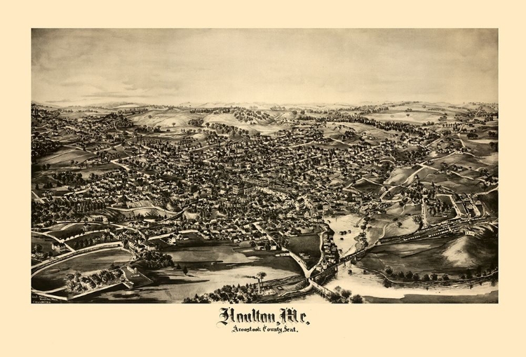 Picture of HOULTON MAINE - NORRIS 1894 