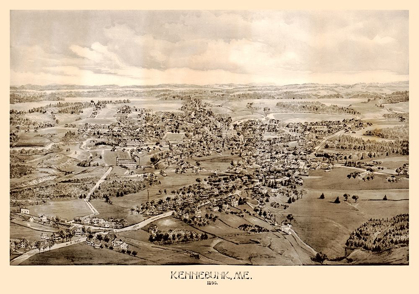 Picture of KENNEBUNK MAINE - NORRIS 1895 