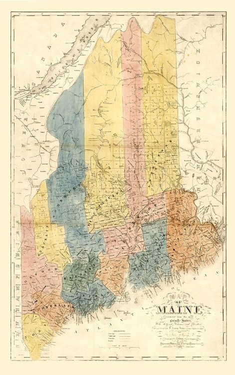 Picture of MAINE - COLESWORTHY 1840 