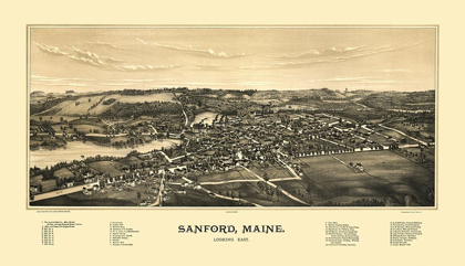 Picture of SANFORD MAINE - NORRIS 1889 