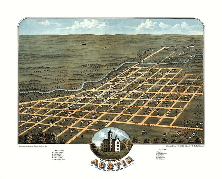 Picture of AUSTIN MINNESOTA - STONER 1870 