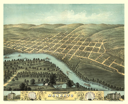 Picture of MANKATO MINNESOTA - STONER 1870 