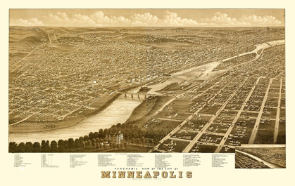 Picture of MINNEAPOLIS MINNESOTA - STONER 1879 