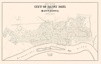 Picture of ST PAUL MINNESOTA - NICHOLS 1852 