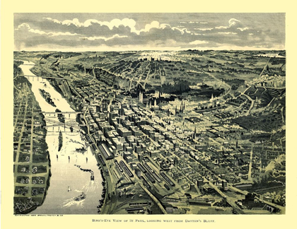 Picture of SAINT PAUL MINNESOTA - TREACY 1893 