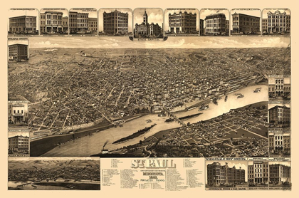 Picture of SAINT PAUL MINNESOTA - STONER 1883 