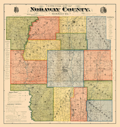 Picture of NODAWAY COUNTY MISSOURI - MOREHOUSE 1900 