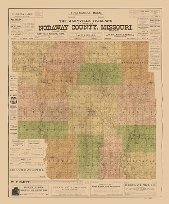 Picture of NODAWAY COUNTY MISSOURI - HIXSON 1903 