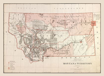 Picture of MONTANA - WILLIAMSON 1879 