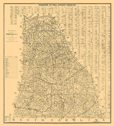 Picture of CLEVELAND COUNTY NORTH CAROLINA - KYZER 1886 