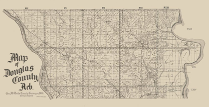 Picture of DOUGLAS COUNTY NEBRASKA - MCBRIDE 1900 