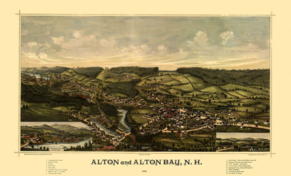 Picture of ALTON ALTON FALLS NEW HAMPSHIRE - NORRIS 1888 